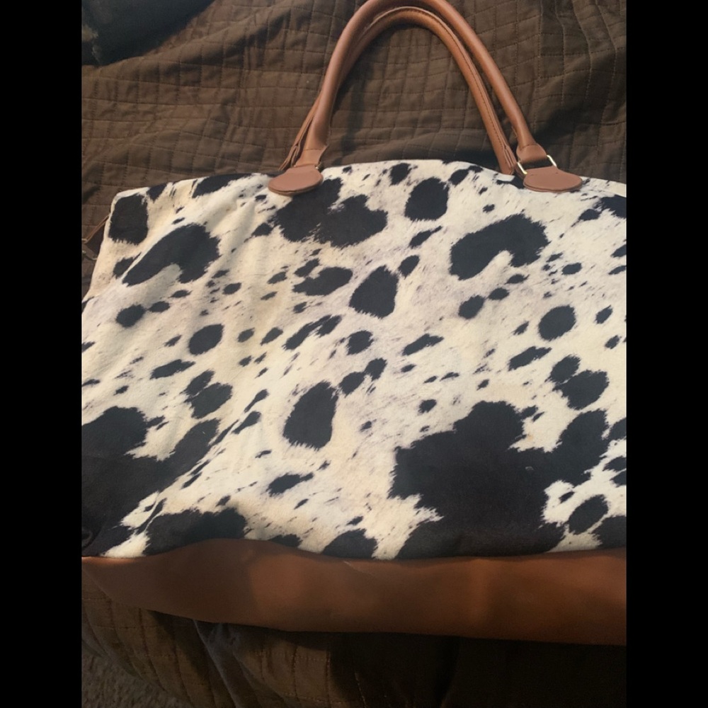 Cowhide Weekend Bag